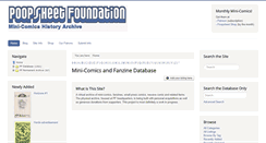 Desktop Screenshot of poopsheetfoundation.com